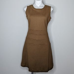 NWT Matilda Jane Paint By Numbers Tootsie Ava brown dress L